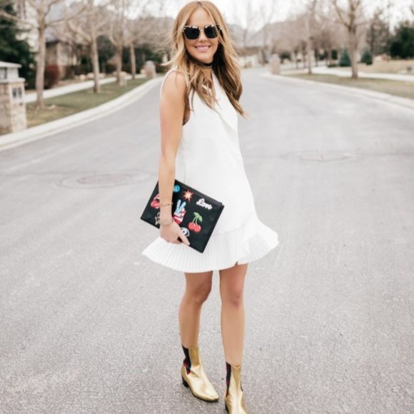 Black  Vest Dress - Picture 3 of 4